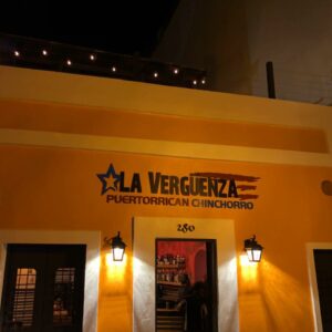 La Verguenza Old San Juan